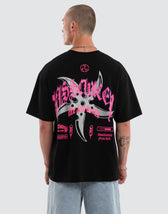 Shield Street Tee Jet Black