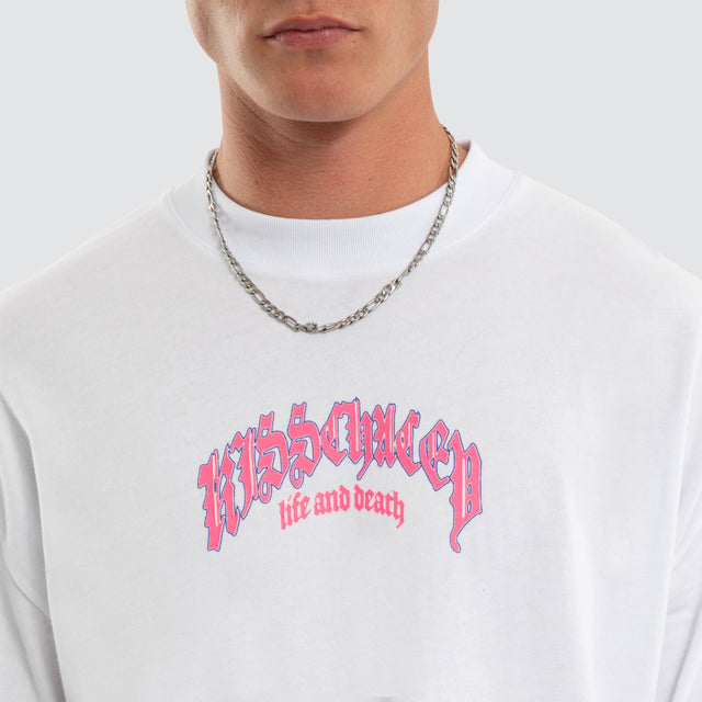 Shield Street Tee White