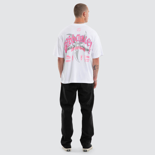 Shield Street Tee White