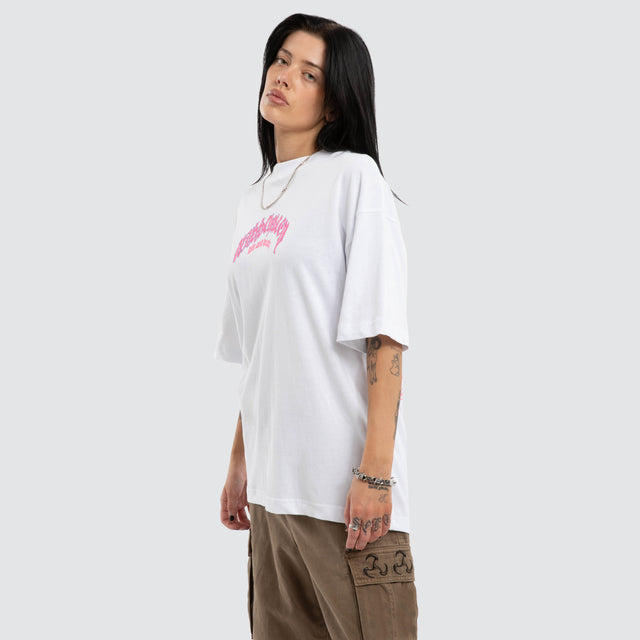 Shield Street Tee White