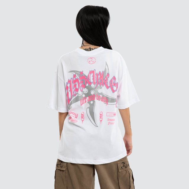 Shield Street Tee White
