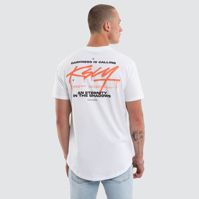 Prodigy Dual Curved Tee White