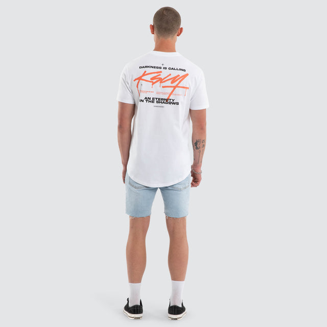 Prodigy Dual Curved Tee White