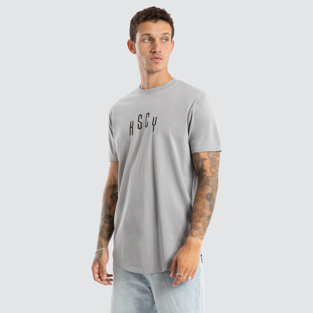 Trapped Dual Curved Tee Pigment Silver Sconce