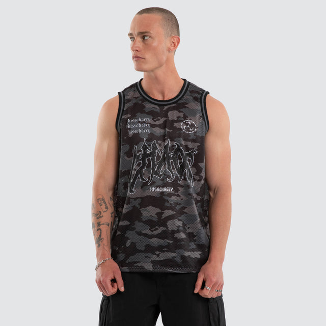Glory Basketball Jersey Black Camo