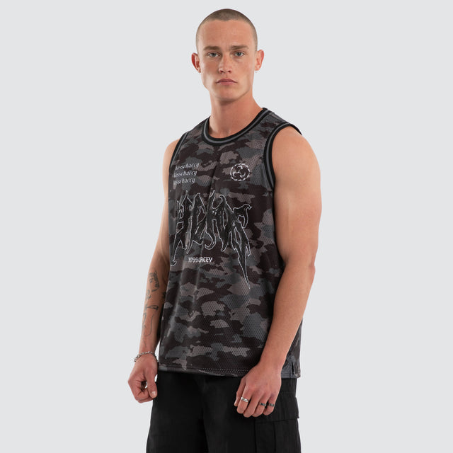 Glory Basketball Jersey Black Camo