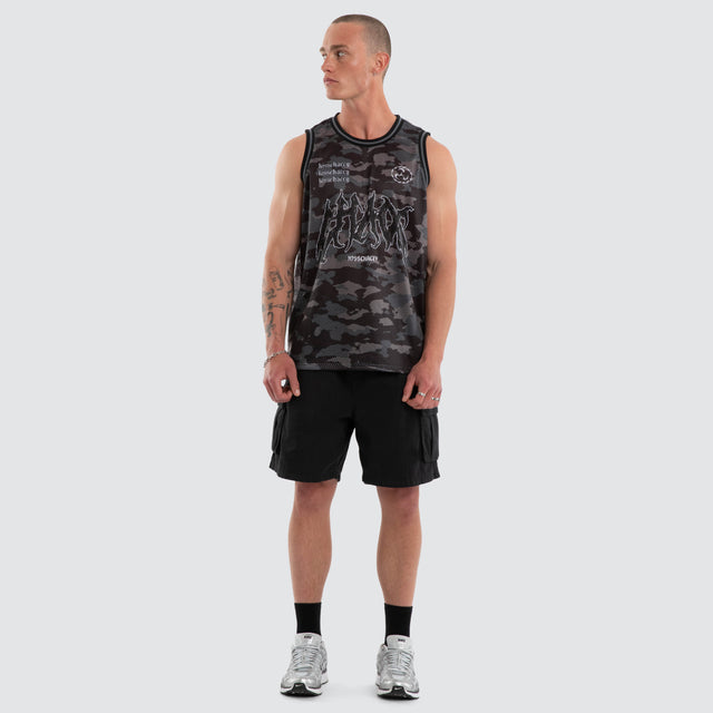 Glory Basketball Jersey Black Camo