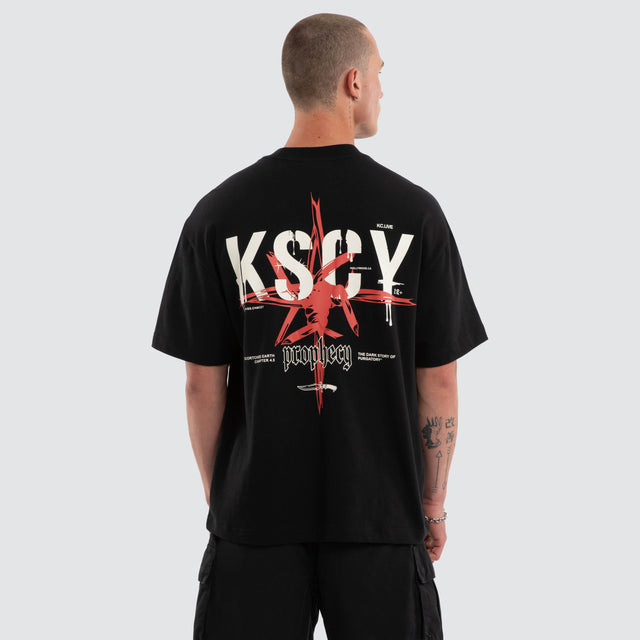 Prophecy Street Tee Jet Black