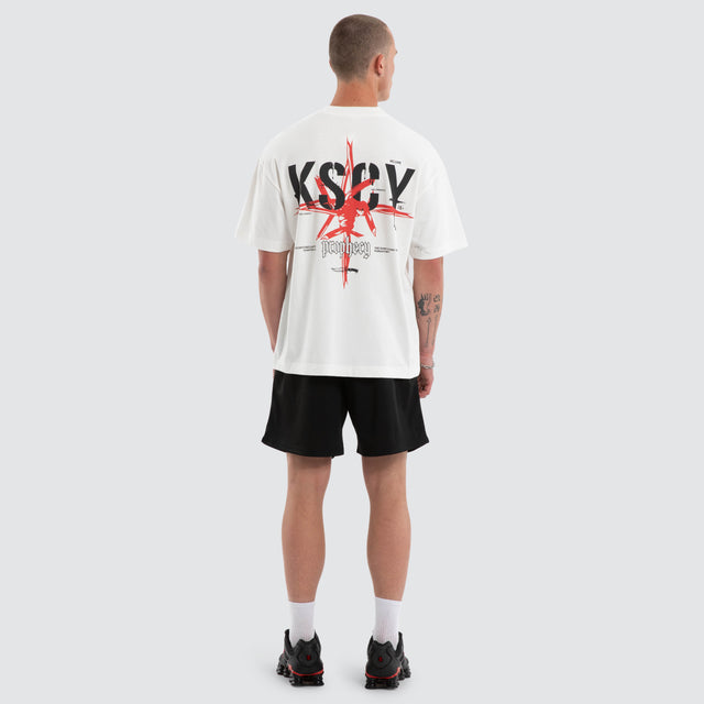 Prophecy Street Tee Natural White