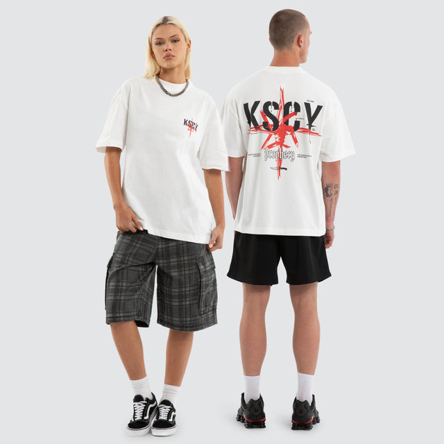 Prophecy Street Tee Natural White