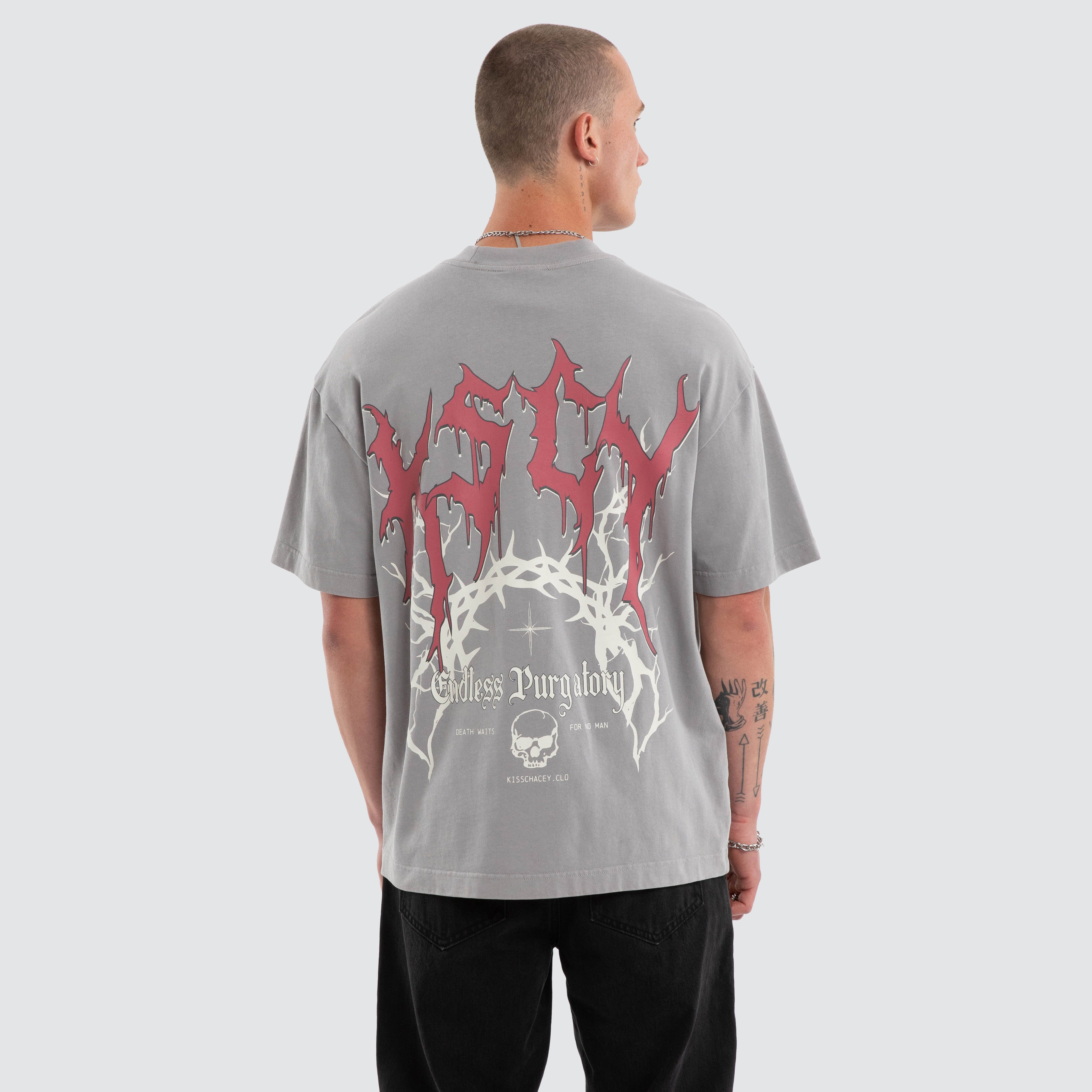 KSCY Endless Street Tee in Grey | Neverland Store
