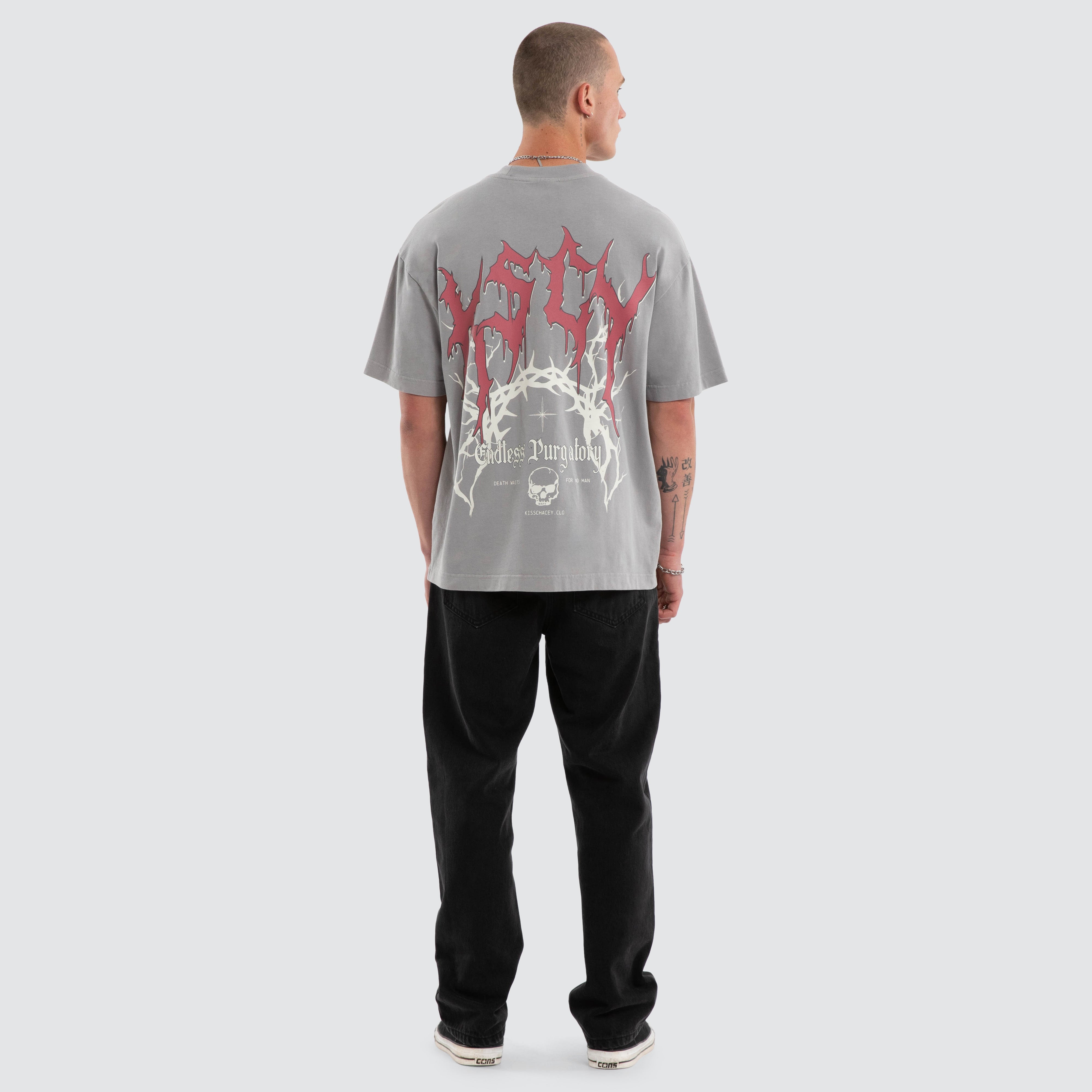 KSCY Endless Street Tee in Grey | Neverland Store