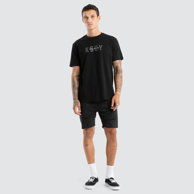 Utility Standard Tee Jet Black