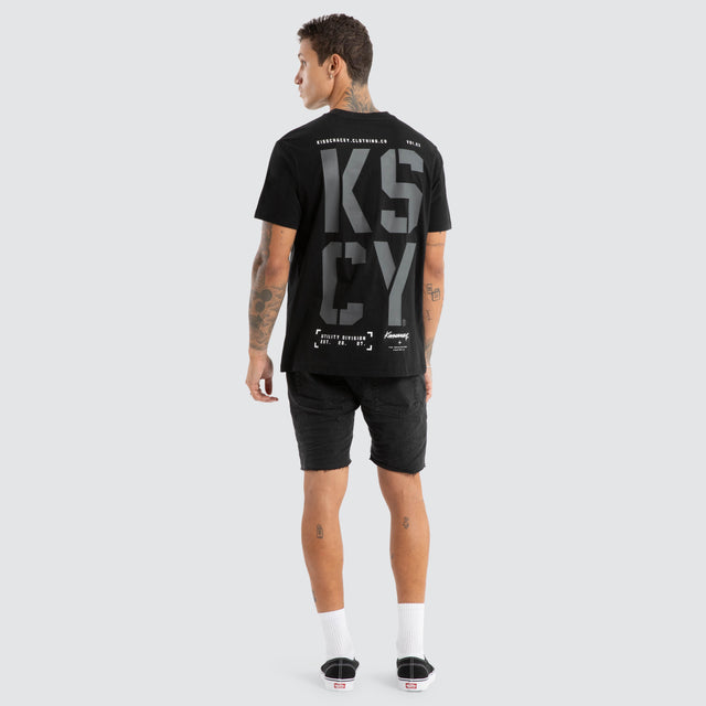 Utility Standard Tee Jet Black