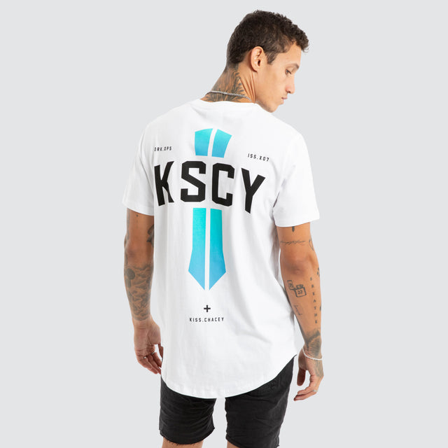 Delight Dual Curved Tee White