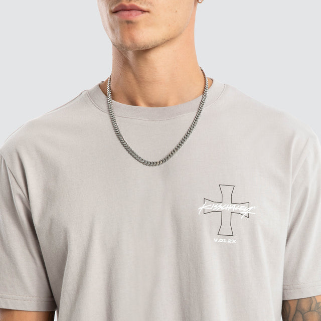 Crossover Dual Curved Tee Paloma