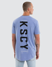 Division Dual Curved Tee Pigment Paloma