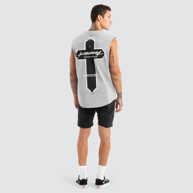 Tombstone Dual Curved Muscle Pigment Alloy