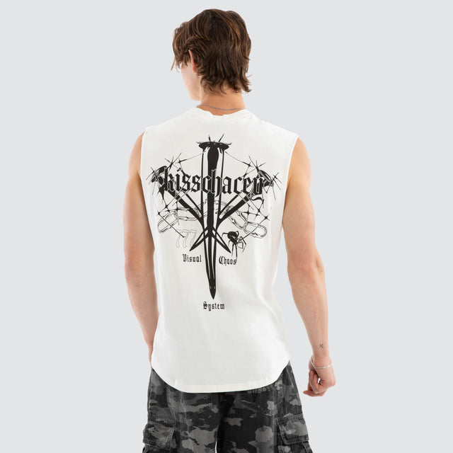 Shackle Dual Curved Muscle Natural White