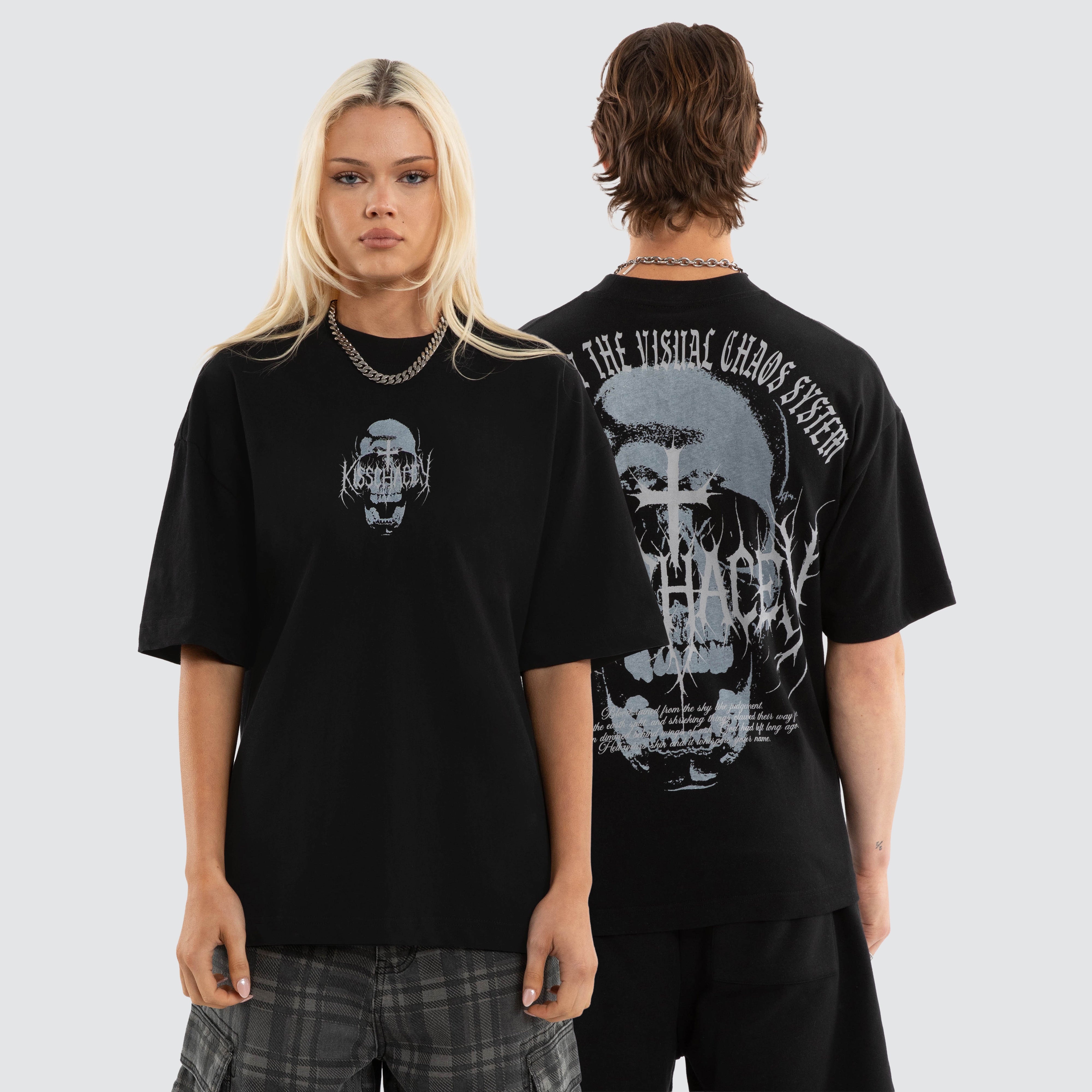 KSCY Skullcraft Street Tee in Black | Neverland Store