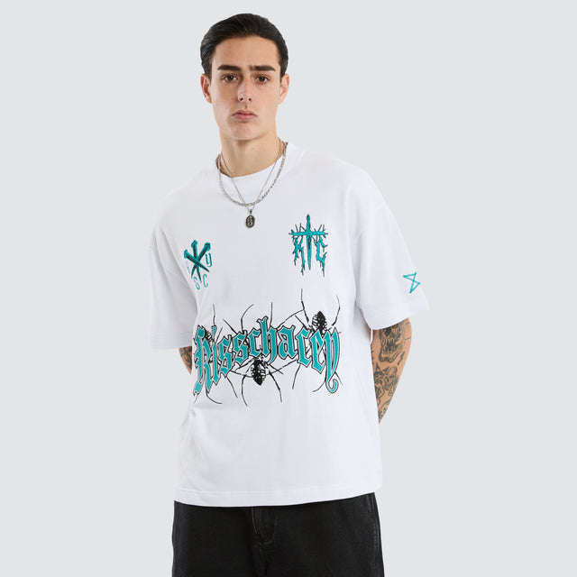 Fragments Loopback Street Tee Optical White