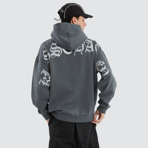 KSCY Pulge Oversized Hoodie in Grey | Neverland Store