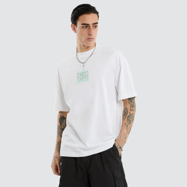 Protestant Street Tee Optical White