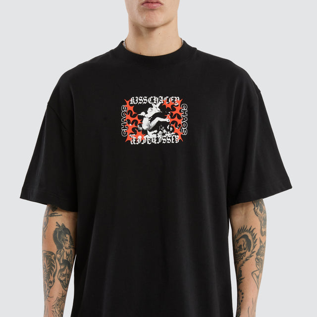 Crowdsurf Street Tee Jet Black