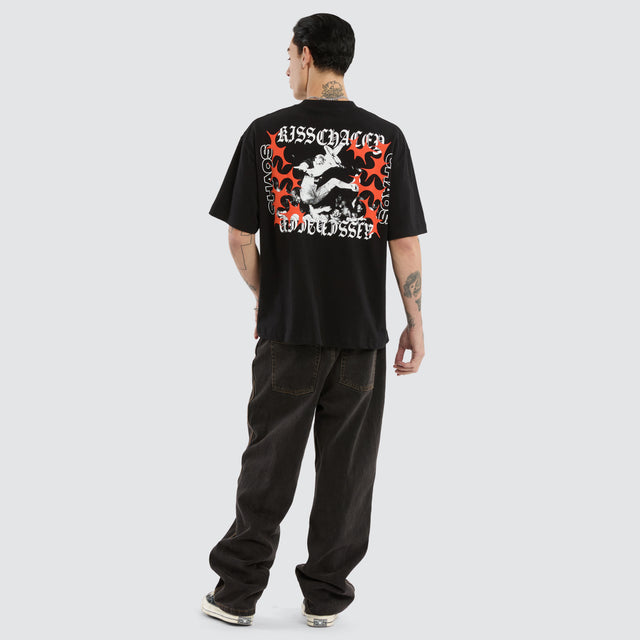 Crowdsurf Street Tee Jet Black