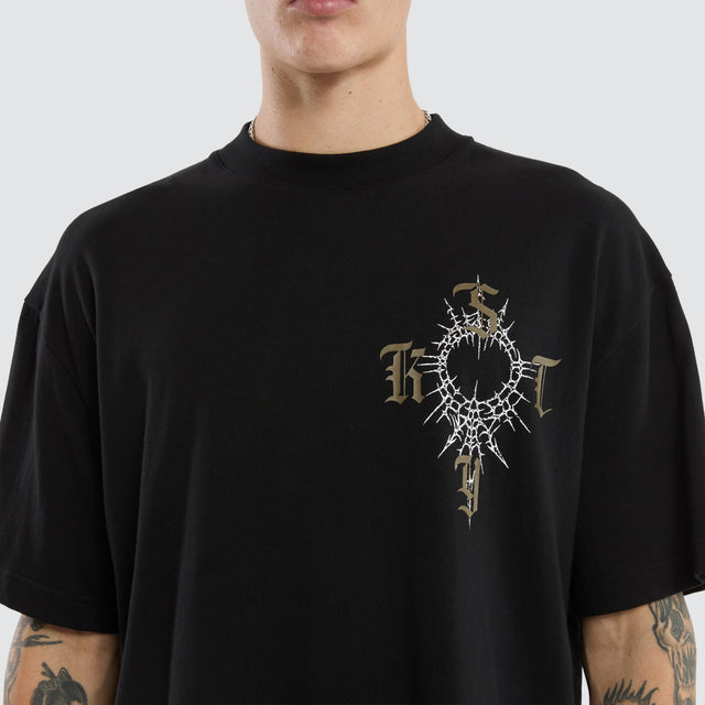 Depiction Street Tee Jet Black