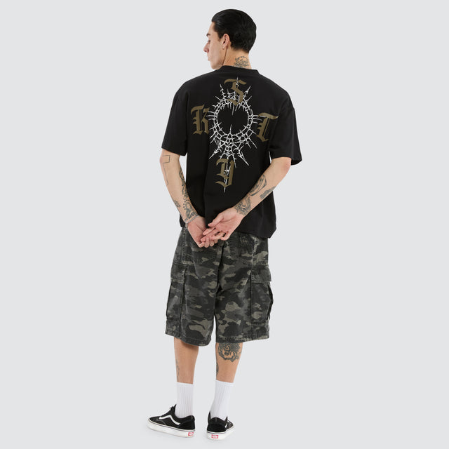 Depiction Street Tee Jet Black