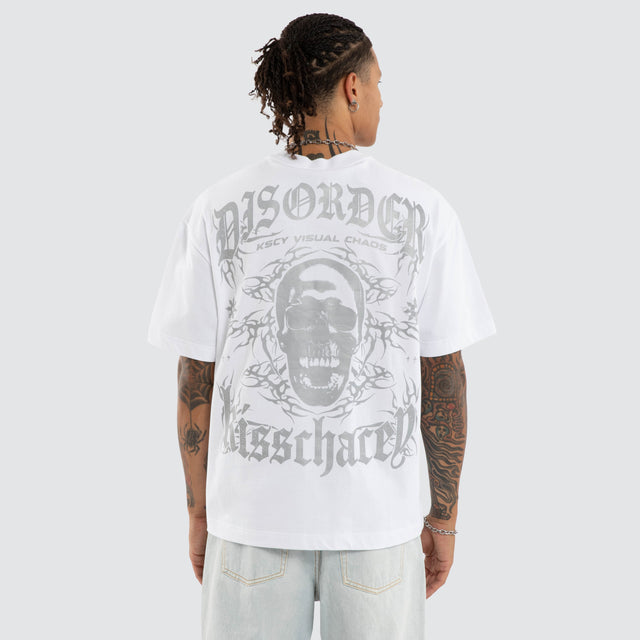 Hellwake Street Tee Optical White