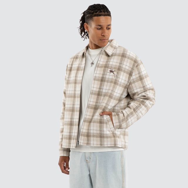 Mortal Jacket Tan Check