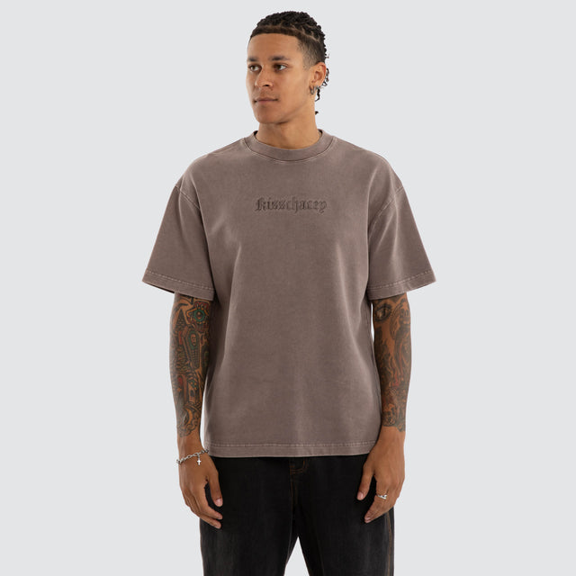 Hexborn Loopback Street Tee Snow Iron