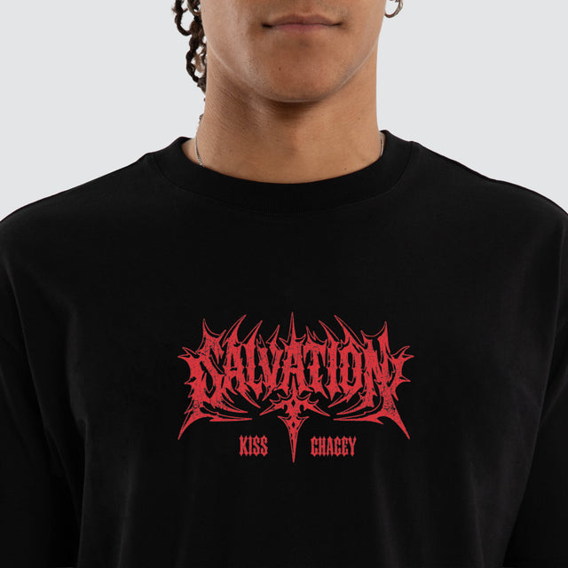 Feel Box Fit Tee Jet Black