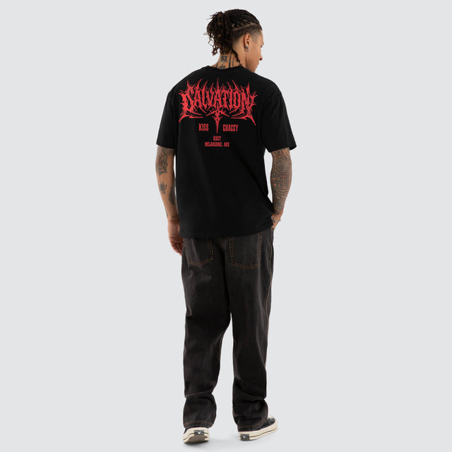 Feel Box Fit Tee Jet Black