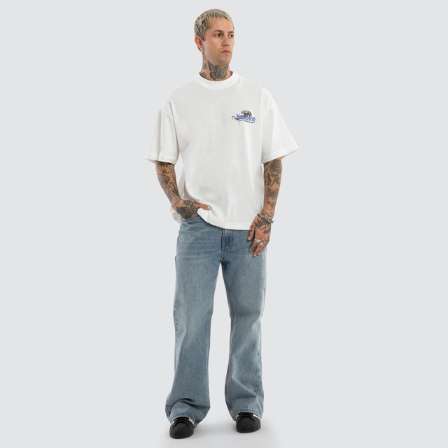 Cobra Street Tee Natural White