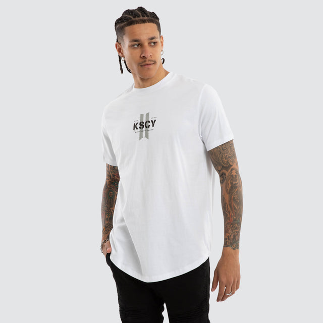Inferno Dual Curved Tee Optical White