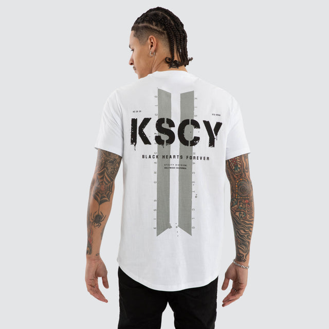 Inferno Dual Curved Tee Optical White