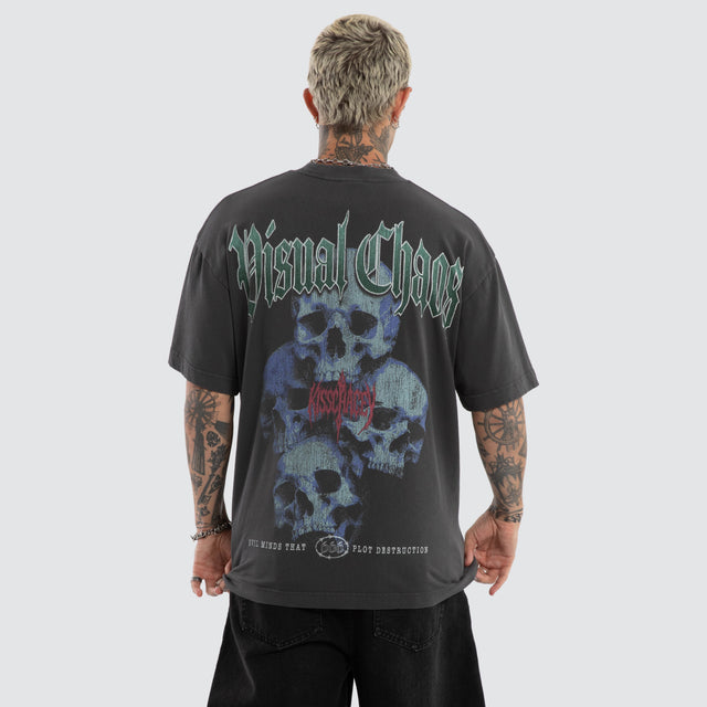 Destruction Street Tee Pigment Ebony