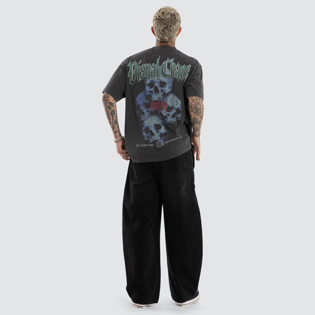 Destruction Street Tee Pigment Ebony