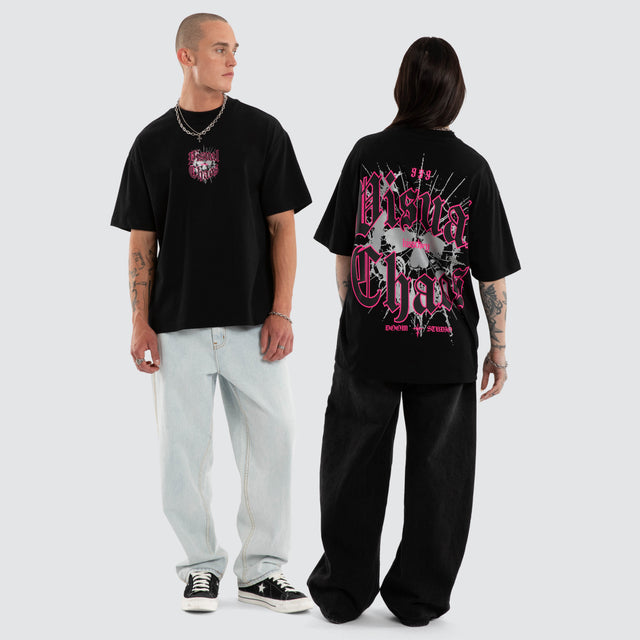 Choral Street Tee Jet Black