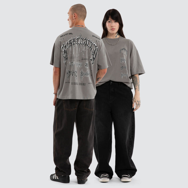 Forgiveness Street Tee Steel Grey