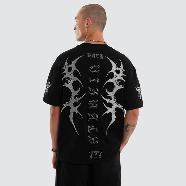 Threshold Loopback Street Tee Jet Black