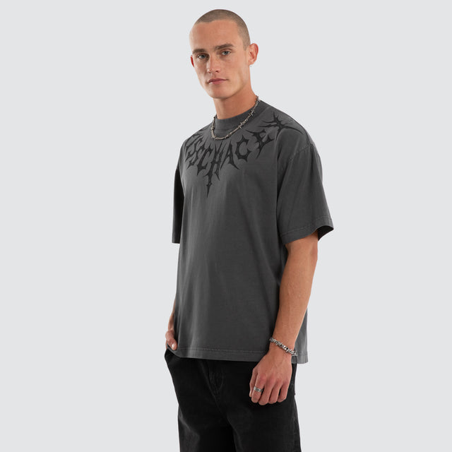 Saga Street Tee Pigment Asphalt