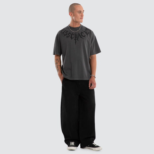 Saga Street Tee Pigment Asphalt