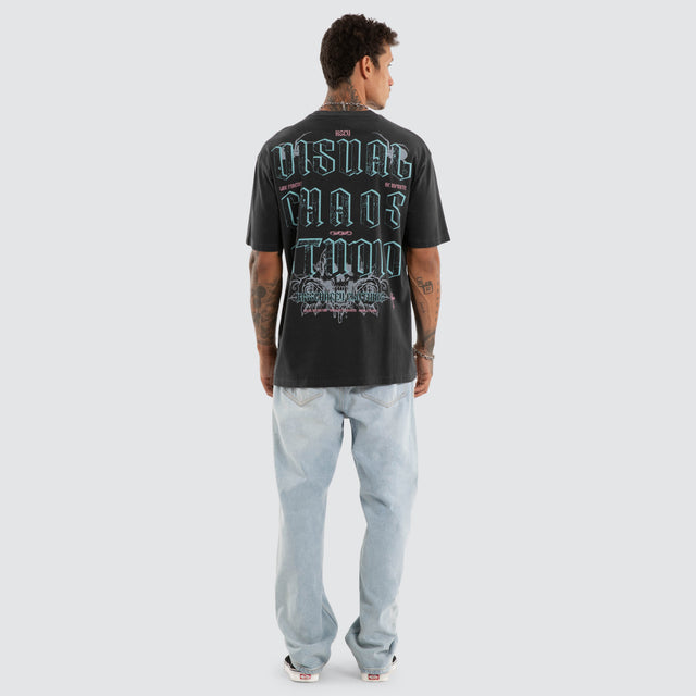 Wither Box Fit Tee Pigment Black