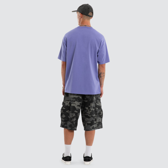 Conviction Box Fit Tee Dusted Peri