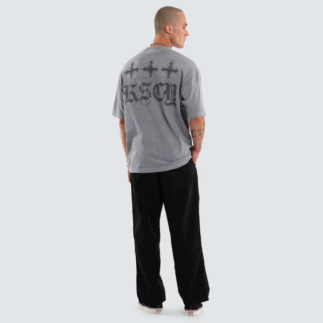 Forsaken Oversized Tee Pigment Sky Rocket