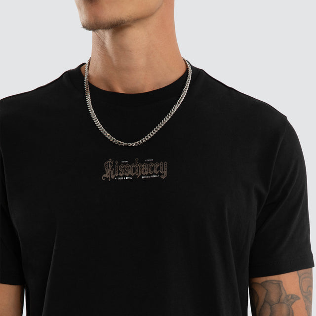 Recoil Dual Curved Tee Jet Black